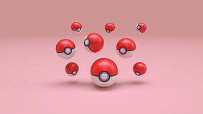 Poke mon ball - collection 3D illustration 3d 3dmodal animation basic branding design graphic design illustration logo mesh pokemon typography ui ux vector