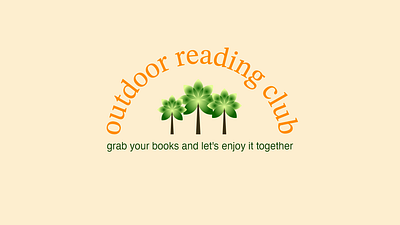 Logo for reading club abstract air book earth emblem graphic design logo logo design logotype minimal monogram nature read tree