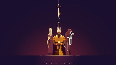 Crusader Kings III : Fan Art 2d illustration modern vector