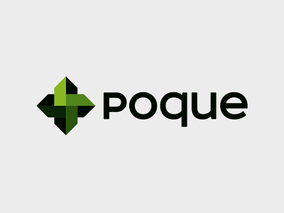 Poque Logo Design abstract logo branding graphic design