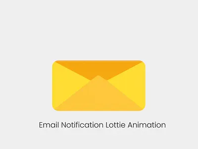 Email Notification Lottie Animation animation app ui design email email for apps email icon for website email illustration email notification lottie email notification lottie file email open animation email open icon emailer illustration lottie animation lottie files lottie wizard motion graphics notification ui ux