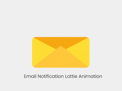 Email Notification Lottie Animation animation app ui design email email for apps email icon for website email illustration email notification lottie email notification lottie file email open animation email open icon emailer illustration lottie animation lottie files lottie wizard motion graphics notification ui ux