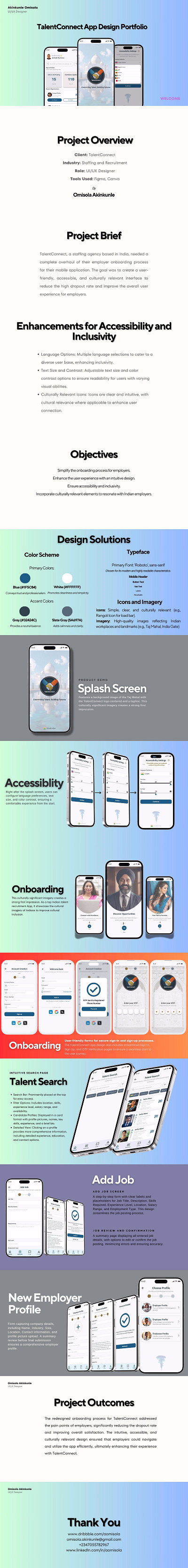 TalentConnect HR Onboarding ai design figma hr app human resource minimal design mobile app mobile design mobile responsive product design prototype responsive design talentconnect ui uiux design user experience user journey ux