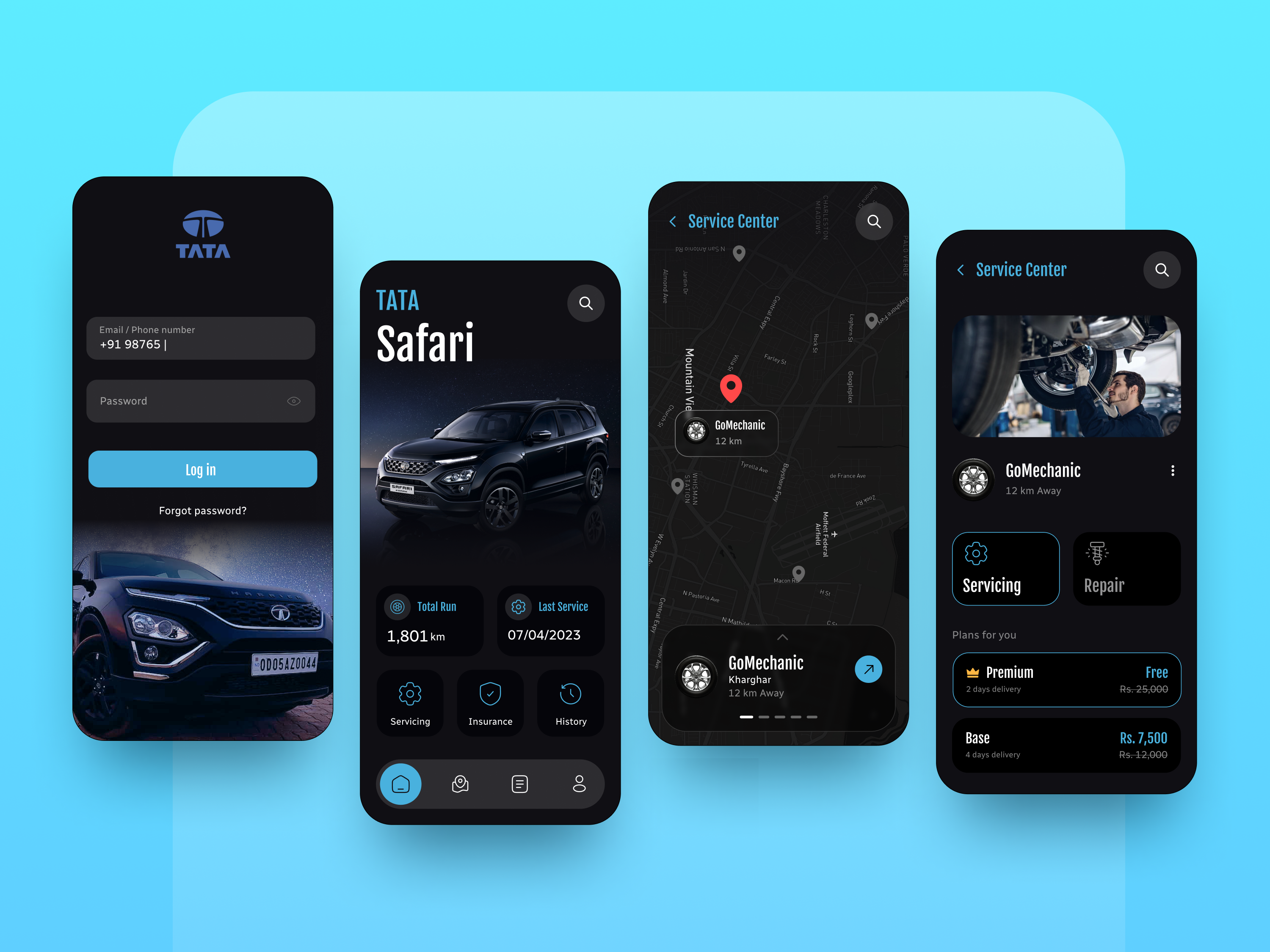 Auto Expert: Innovative Car Service App Design By ProCreator - Global ...