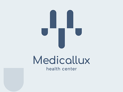 Logo for health center abstract emblem graphic design health hospital logo logo design logotype medical medicine minimal monogram