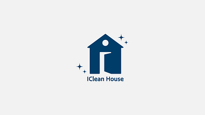 Logo for cleaning abstract clean cleaning emblem graphic design home house logo logo design logotype minimal monogram service star