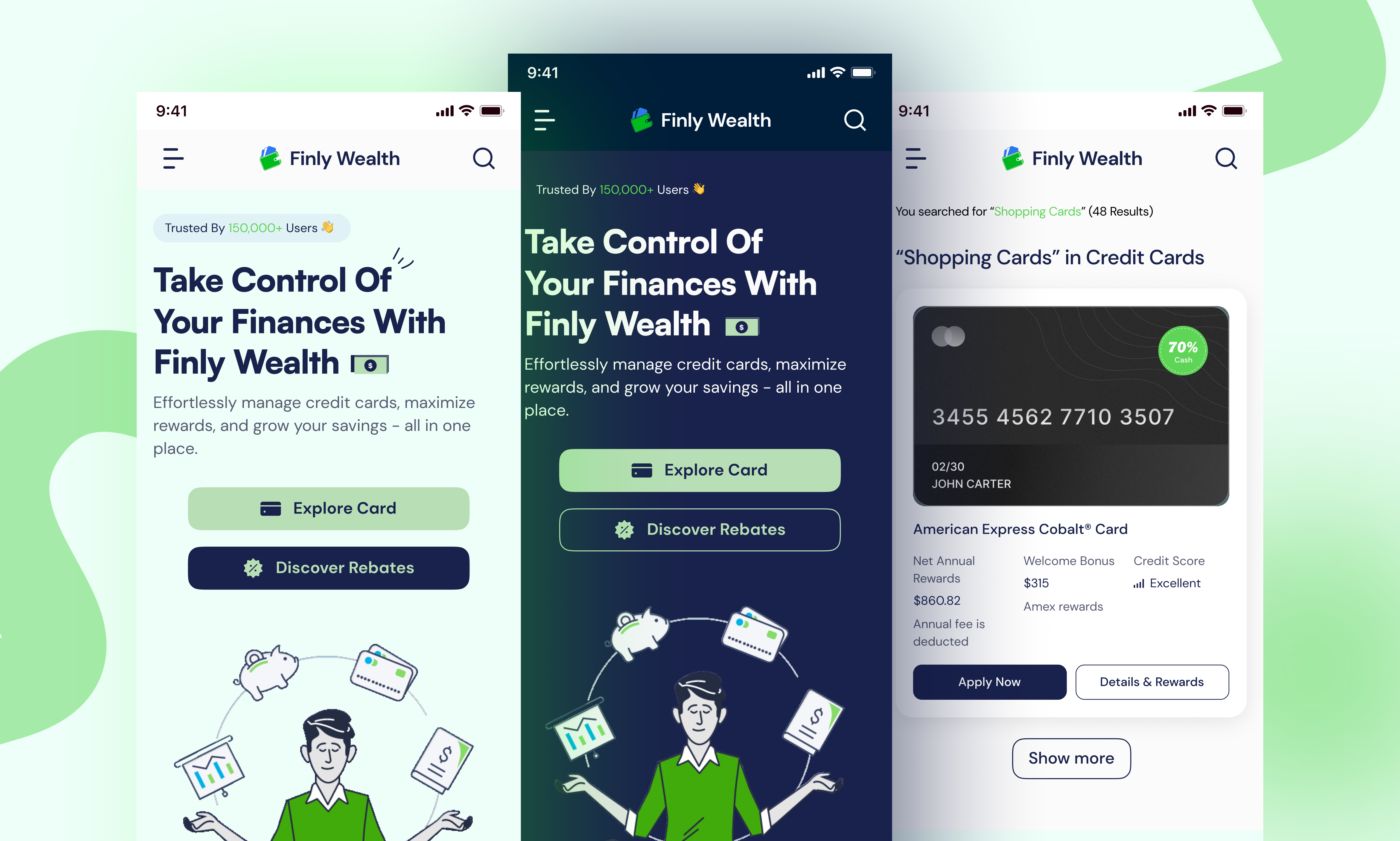 Example of Modern & High Converting Website Design