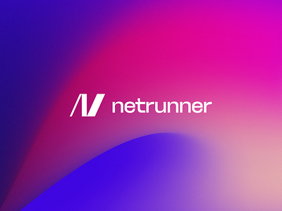 Netrunner logo design (unused) consulting fast gradient icon letter logo modern monogram n run runner speed technology web3