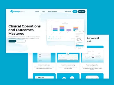PassageHealth Website Design healthcare accessibility