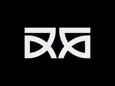 RG Monogram branding design letter logo mark minimal modern monogram rg samadaraginige simple