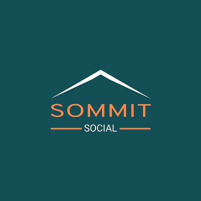 Sommit Social Logo 3d animation branding graphic design logo sommit social logo ui