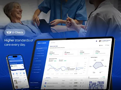 U-Check Medical Project app design doctor app ehealth mobile app healthcare mobile app hospital app hospital mobile app ios medical app medical industry medical project mobile patient product design tablet app tablet app design telehealth app treatment ui uiux