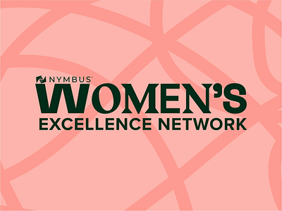 Women's Excellence Network Logo branding design digital bank high performance baking illustration logo niche nymbus ui vector woman women