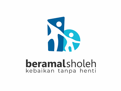 Logo for BeramalSholeh: Crowdfunding NGO branding graphic design logo