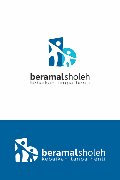 Logo for BeramalSholeh: Crowdfunding NGO branding graphic design logo