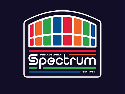 Spectrum T Shirt Design 76ers branding design flyers illustration logo logo design philadelphia philly retro sixers spectrum sports t shirt design vintage