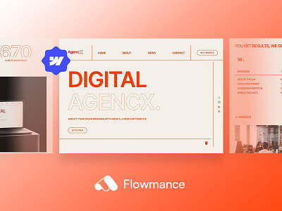 🌟 Excited to Introduce AgencX - Agency Webflow Template! 🌟 agency template design template webflow webflow template webflowtemplate websitedesign