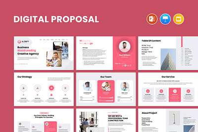 Digital Proposal PowerPoint Template