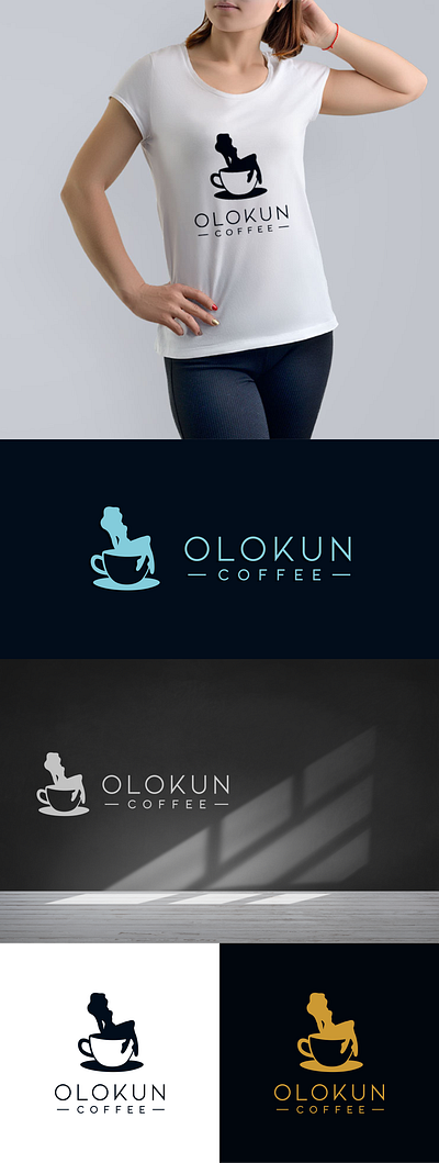 Logo Design: Olokun Coffee branding graphic design logo