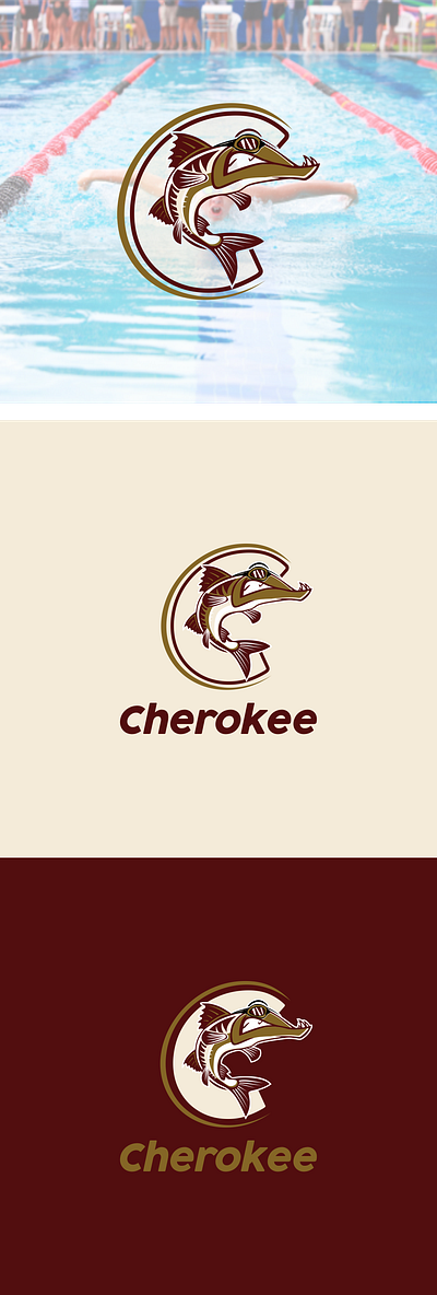 Cherokee: Unleash the Barracuda Spirit branding logo