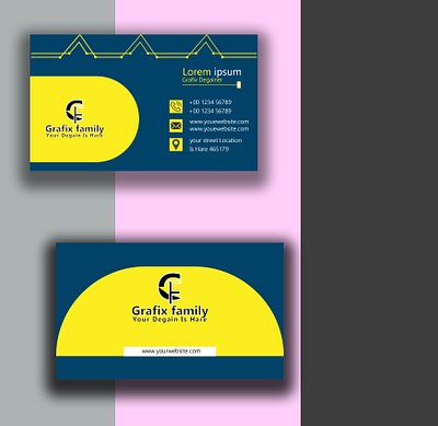 Professional Business Card Project busuness card card desing desing id card print card print desing stationary