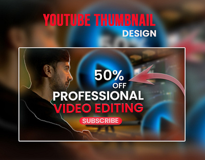 Professional YouTube thumbnail design design thumbnail youtube
