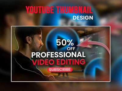 Professional YouTube thumbnail design design thumbnail youtube