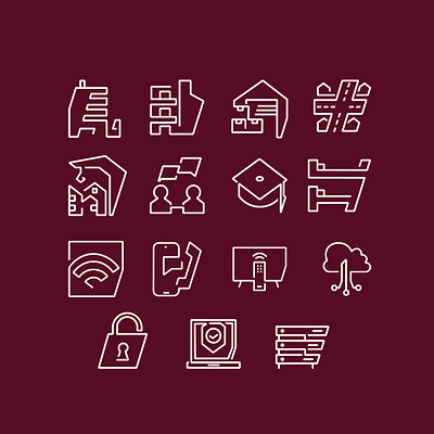 Wirestar: Custom Icon Set design digital icons graphic design icons illustration