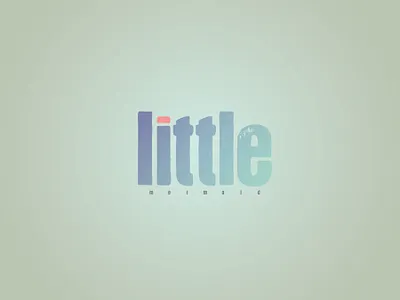 little mermaid design graphic design typography