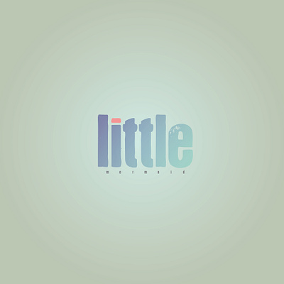 little mermaid design graphic design typography