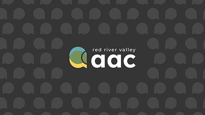 Red River Valley AAC branding design graphic design typography