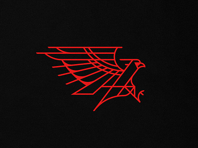 Phoenix ash bird eagle emblem fire flying icon illustration illustrator logo nature phoenix red vector wing