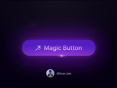 Magic Button Interaction 🪄 animation button button interaction figma gradient interaction purple ui