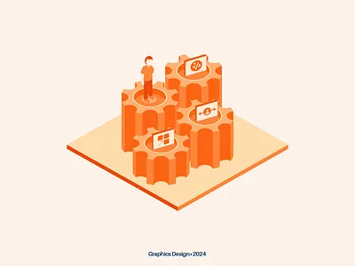 Isometric illustration for web app illustration isometric illustration