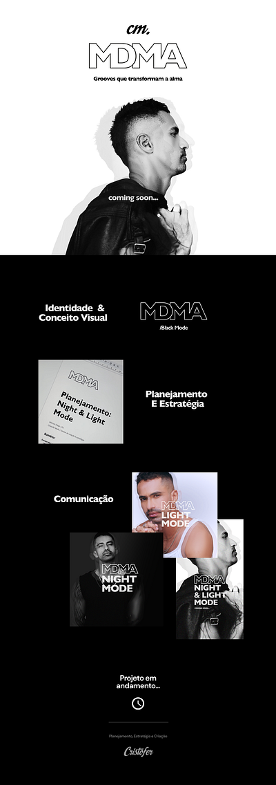 DJ MDMA - Criação, planejamento e gestão de Marca. branding graphic design logo