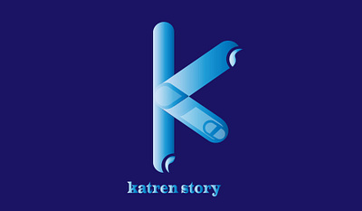 logo katren story branding graphic design logo