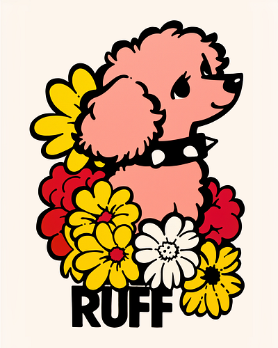 RUFF 240522 brand dog illustration ruff