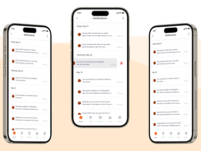 Simple & Eye Catching Notifications Screen UI/UX Design. 🔥⚡😍 androidapp appdesign appmockup appui appwireframe figmaapp figmamockup figmaprototype figmauiux figmawirframe iosapp mobileappdesign mobileappui mobileuiux notificationcard notificationsscreen prototype uianimation uiux user interface