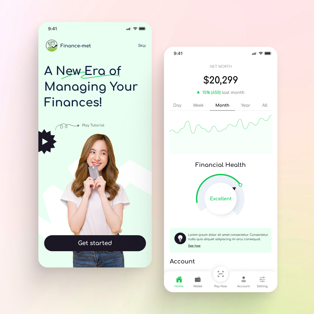 ✨ Fintech App UI Design analytics app creative design finance business financial app fintech graph ios app minimal mobile money money app money transfer receive send statistic graph transaction transfer