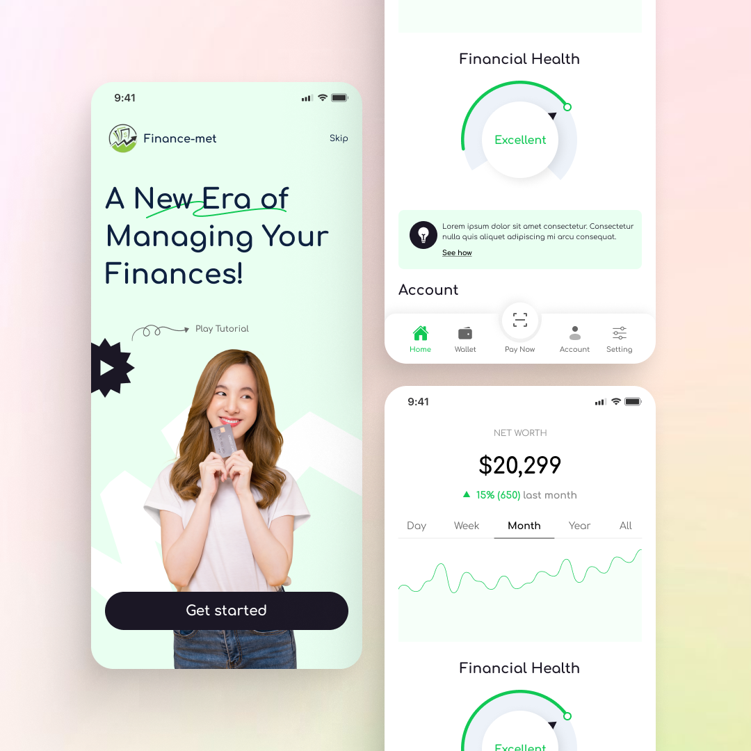 Fintech App UI Design by Belovedesign on Dribbble