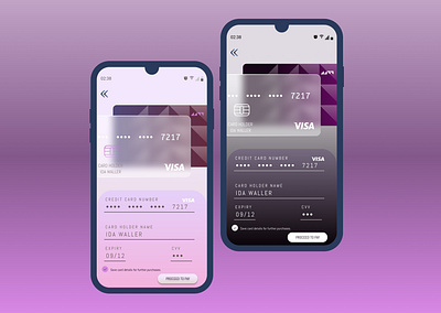 30 Days UI Challenge 02: Credit Card Checkout app branding design graphic design illustration logo typography ui ux vector