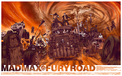 Mad Max - Fury Road alternative poster alternative poster design graphic design illustration ilustração poster visual