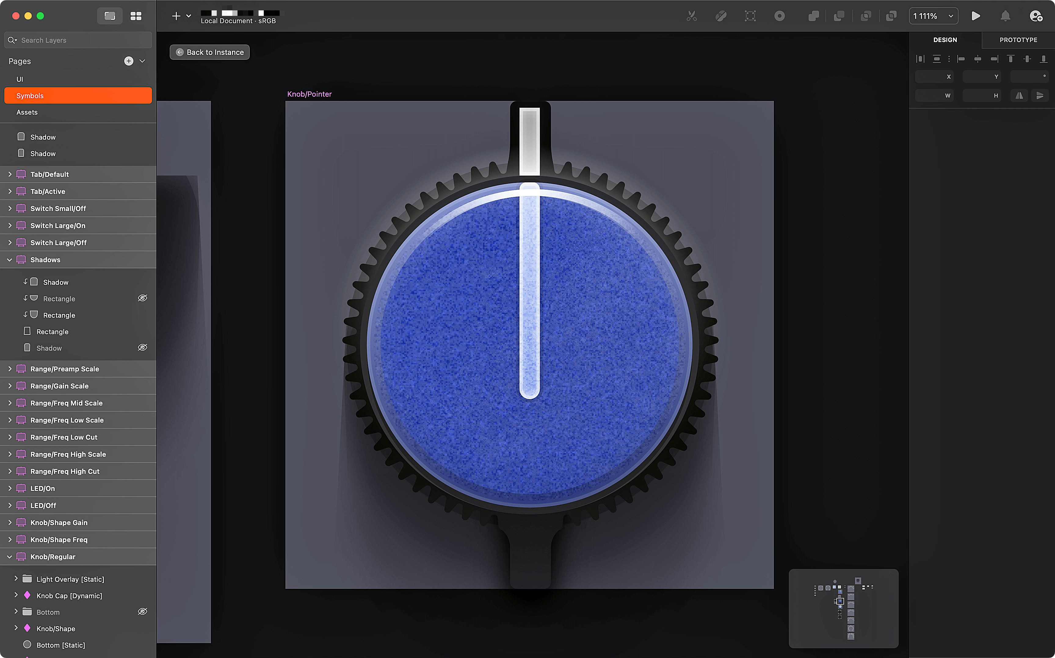 It's a knob! audioproduction desktop realistic sketchapp skeuomorphism ui uidesign vst vst plugin