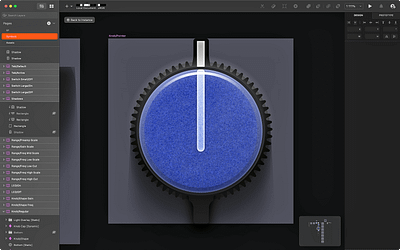 It's a knob! audioproduction desktop realistic sketchapp skeuomorphism ui uidesign vst vst plugin