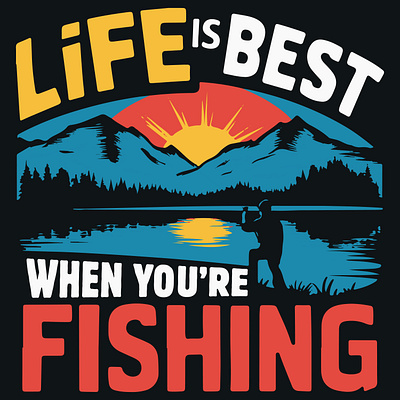 Fishing Graphic Design design fish fishing graphic illustration vector