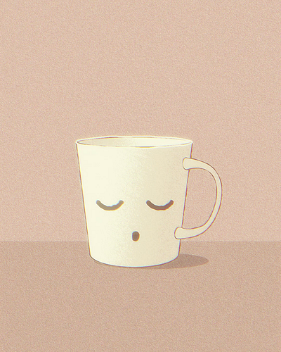 Mug Coffee Animation / Animação Caneca de Café 2d character animation coffee illustration motion graphics mug