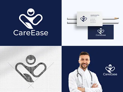 Health Care Abstract Logo Design abstractlogodesign brand branding business logo careease communityhealth graphic designer health healthcare holisticcare logo logo design logo designer logo folio logo inspiration logo mark logo type startup business logo design wellness