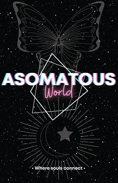 Asomatous World design graphic design illustration poster productdesign