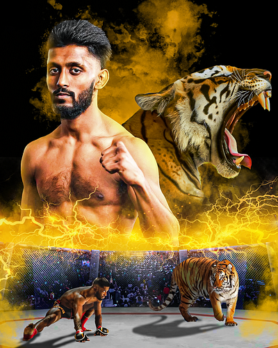 Tamil Tiger - Poster graphic design
