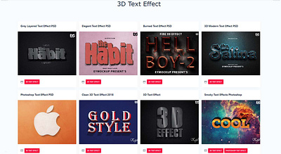 3D Text Effect 3d text effect effect